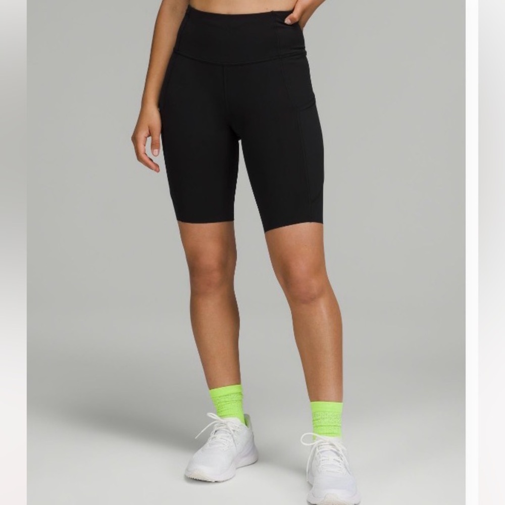 Lululemon Fast and free high-rise short 10” sz8